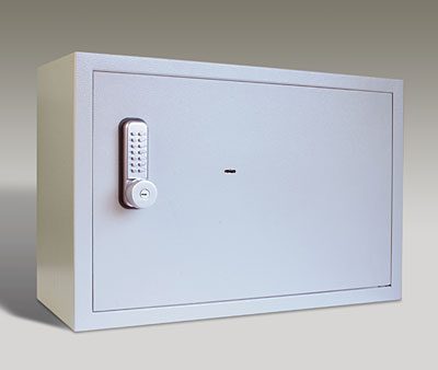 Armarios para llaves Caja de clave de contraseña electrónica Gabinete de  gestión de llaves de hierro Caja de llave con cerradura de seguridad  montada